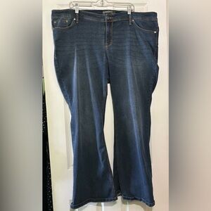 Torrid Dark Blue Luxe Slim Bootcut Jeans